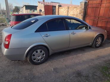 транспорт каракол: Nissan Primera: 2003 г., 2 л, Вариатор, Газ, Седан