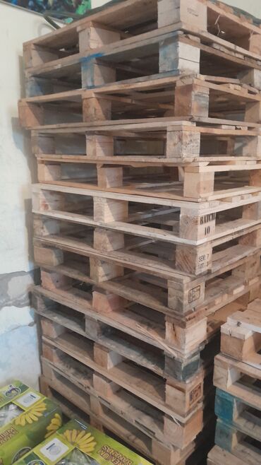 Palletlər, paddonlar: Pallet, 1000 х 1200 sm, Pulsuz çatdırılma, Kredit yoxdur