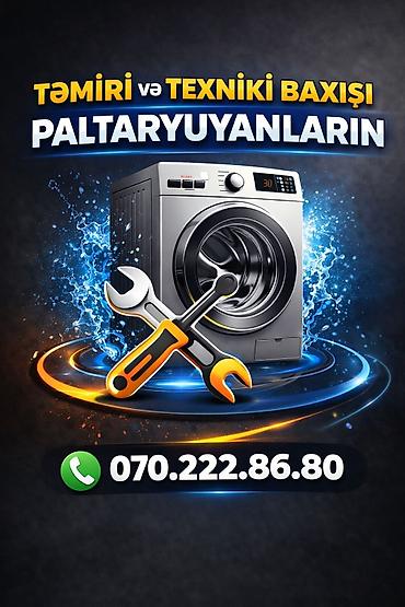 maşın gunluyu: Xidmət: Paltaryuyan maşınların təmiri və texniki baxışı - Eyni gün — 3