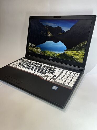 ноутбуки фуджитсу: Ноутбук, Fujitsu, 16 ГБ ОЗУ, Intel Core i5, 15.6 ", Б/у, Для несложных задач, память SSD