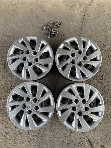 Литые Диски R 15 Hyundai, Комплект, отверстий - 5, Б/у