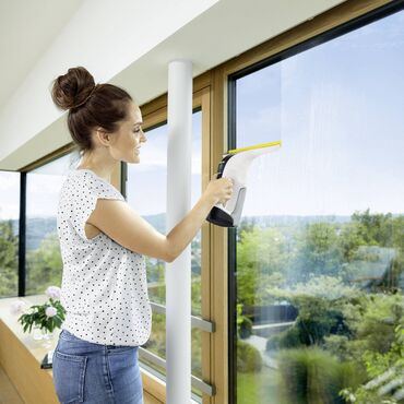 Другая техника для уборки: Karcher WV 1 Plus аккумуляторный стеклоочиститель оконный пылесос — 4