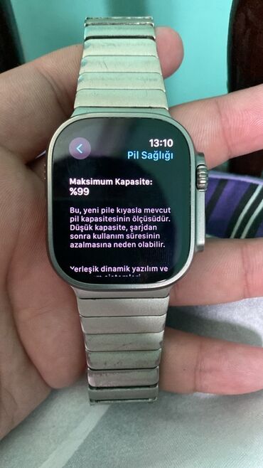 Smart saatlar: Yeni, Smart saat, Apple, Sensor ekran, rəng - Boz — 2
