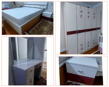 Bitkilər: İkinəfərlik çarpayı, Dolab, Termo, 2 tumba, İşlənmiş
