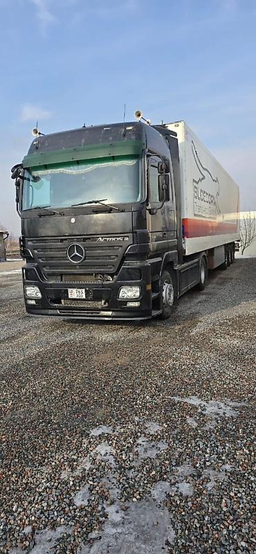 реф шмитц: Тягач, Mercedes-Benz, Холодильник, рефрижератор — 1
