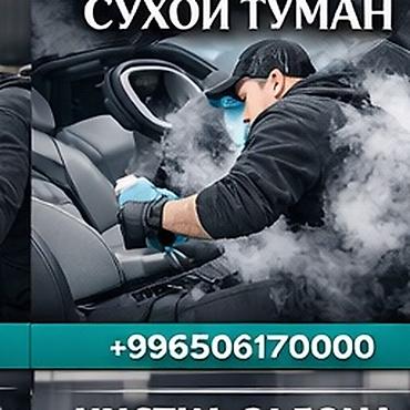 Клининговые услуги: Профессиональная обработка салона автомобиля методом «сухой туман». - — 1