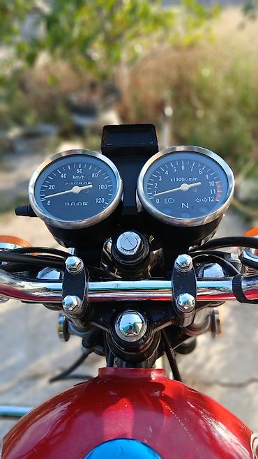 реплика мото: Классический мотоцикл Suzuki, 125 куб. см, Бензин, Б/у — 5