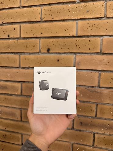 Аудиотехника: Компактный и мощный беспроводной микрофон DJI Mic Mini (1 человек) — — 1