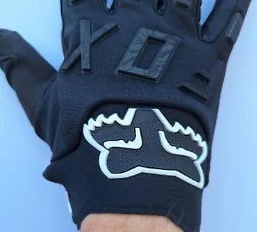 Oprema za bicikliste: FOX MTB/Enduro rukavice – crne, dugačak prst - Lagane i fleksibilne — 15