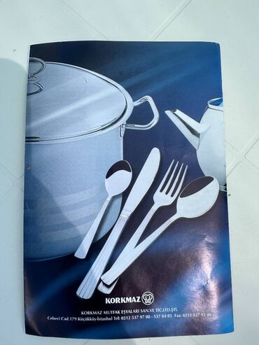 Šerpe: Korkmaz šerpa od nerđajućeg čelika sa poklopcem - Brend: Korkmaz - — 2