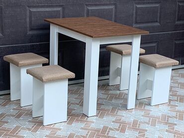 Masa və oturacaq dəstləri: Mətbəx üçün, Yeni, 4 stul — 7