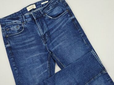 woskowane legginsy z wysokim stanem zara: Pull and Bear, Jeansy damskie, rozmiar 2XL