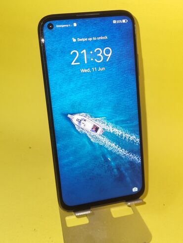 huawei p smart 2021 cena: Huawei P40 lite, 128 GB, color - Black, Fingerprint, Dual SIM cards