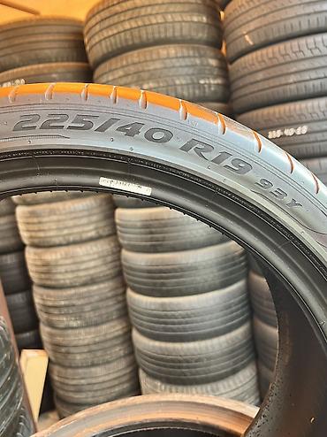 stud 100: Шины 225 / 40 / R 19, Лето, Б/у, Пара, Германия, Pirelli — 4