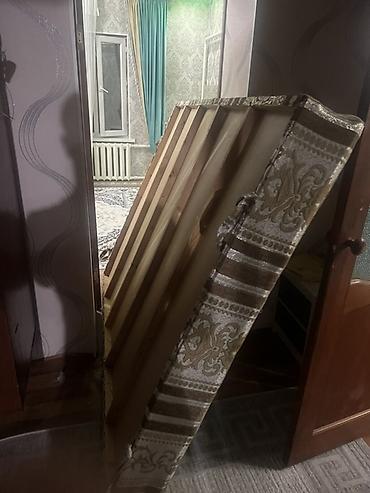 мебель кровати: Деревянное основание для кровати с мягким коробом 2.00*1.50 - — 2