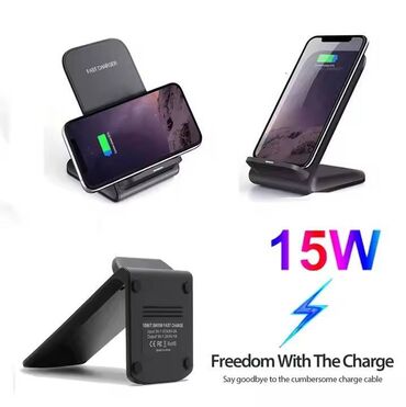 китайский автономка: Зарядка БЕСПРОВОДНАЯ для смартфона (также для AirPods, iWatch) 2-в-1