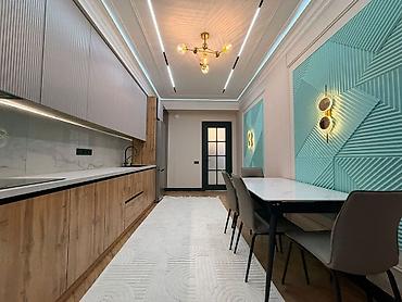от подрядчика: 3 комнаты, 116 м², Асанбай мкр Элитка, 13 этаж, Евроремонт — 7