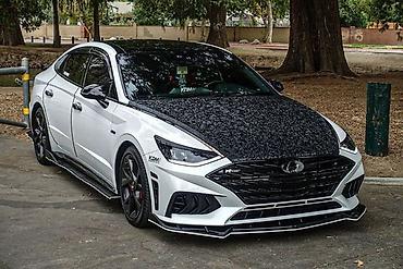 зеркало на сонату: Накладки на корпуса боковых зеркал для Hyundai Sonata (DN8, 2020–н.в.) — 2