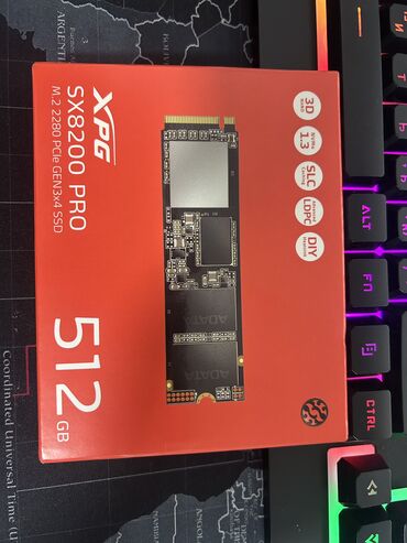 жесткий диск для ноутбуков: Накопитель, Новый, ADATA, SSD, 512 ГБ, Для ПК