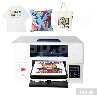 printer sublim: Satılır — DTG Printer və Heat Press Dəsti 🔹 DTG Printer SK30D 🔹 — 2