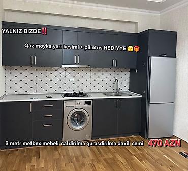 &Sara Yalniz bizde‼️ Ümumi 3 metr metbex mebeli anbar qiymetine lalafo.az -da &Sara Yalniz bizde‼️ Ümumi 3 metr metbex mebeli anbar qiymetine