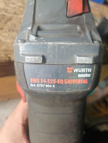 Tools & Equipment: Würth ugaona brusilica EWS 14-125-EQ Universal (Art. 5707 005 — 6