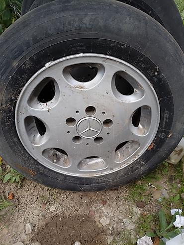 Disk təkərlər: İşlənmiş Disk təkər Mercedes-Benz 205 / 65 / R 15, 5 Boltlu — 2