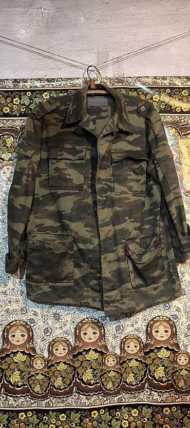 военные мешки: Камуфляжная полевая куртка (расцветка woodland). - Прямой крой — 1