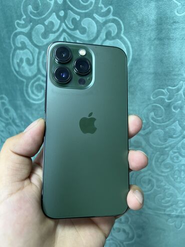 айфон 1213: IPhone 13 Pro, Колдонулган, 128 ГБ, Жашыл, 91 %