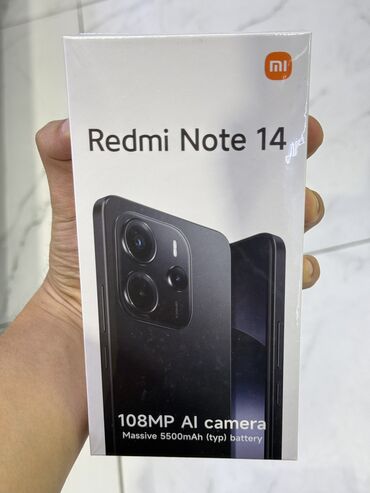Redmi: Redmi, Redmi Note 14 Pro, Новый, 256 ГБ, цвет - Черный, В рассрочку, 1 SIM, 2 SIM