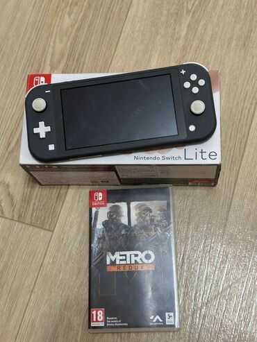 сколько стоит nintendo switch: Nintendo switch lite. Konsol ela veziyyetdedir. Alindiqi gunden ozumde