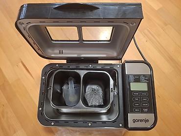 Çörəkbişirənlər: İşlənmiş Çörəkbişirən, Gorenje, Çörəyin çəkisi - 1 - 1.5 kq, Ünvandan götürmə — 9