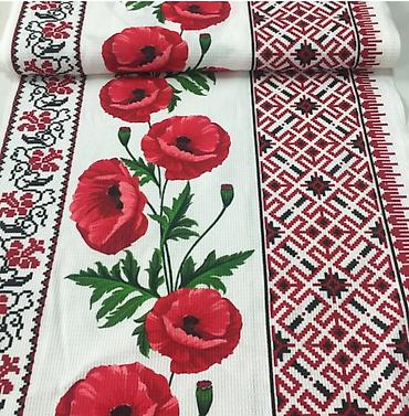 вафельные: Куплю вафельную,цветную ткань — 1