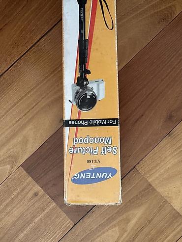 self portrate: Yunteng 188 univeral selfi çubuğu və mini tripodu - Mobil telefonlar — 5