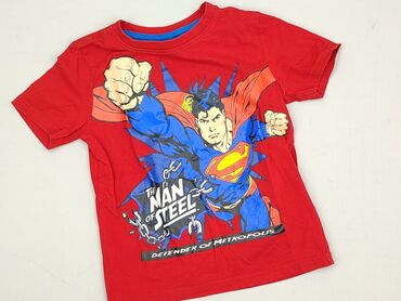 T-shirt, F&F, 5-6 years, 110-116 cm, condition - Perfect