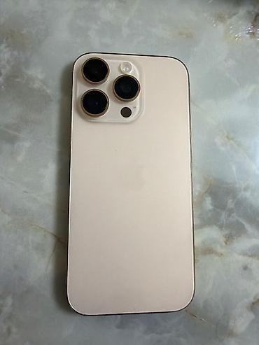 iphone 5e: IPhone 16 Pro, 256 GB, Desert Titanium, Face ID — 1