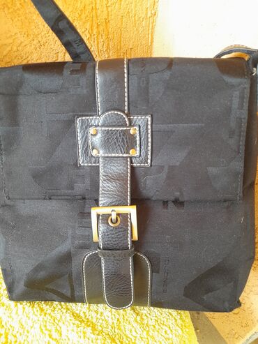 new yorker tasne: Shoulder bag, David Jones, Material: Leather, Canvas