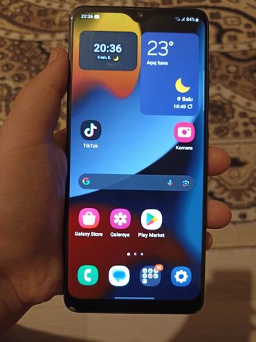 samsung galaxy note 5: Samsung Galaxy A32, 64 GB, rəng - Qara, Barmaq izi, Face ID