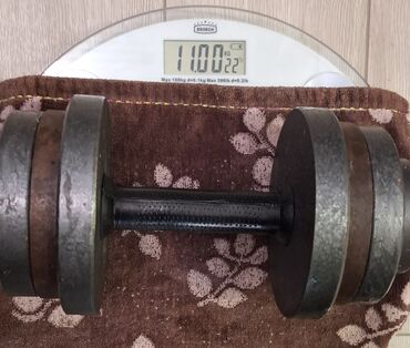 Гантели: Регулируемые разборные гантели (пара) - Материал дисков: сталь/чугун — 4