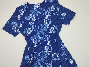sukienki w kwiaty z bufiastymi rękawami: Сукня, XL, стан - Хороший