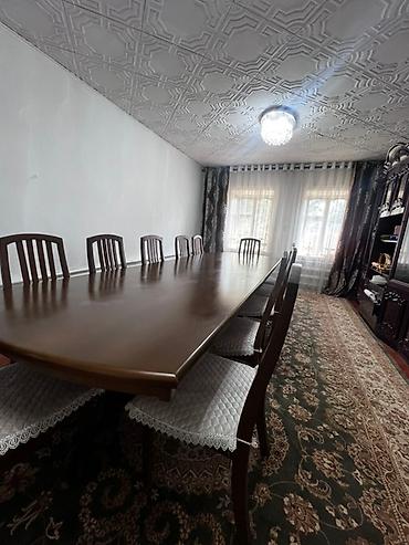 столы офис: Кухонный стол, Б/у, Прямоугольный, Нераскладной — 2