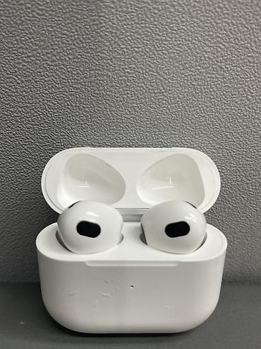 socket 1155: Беспроводные наушники-вкладыши, Apple, Airpods 3, Б/у — 2
