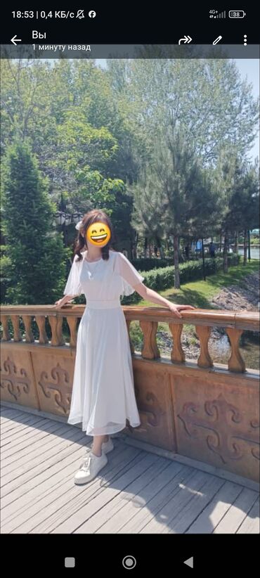 белая платье: Бальное платье, цвет - Белый, В наличии
