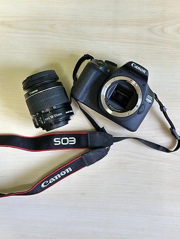 lk 007 kamera: Canon EOS 2000D Kit (Obyektivlə birgə) + 128GB Yaddaş Kartı Hədiyyə! — 5