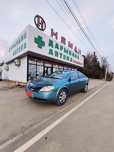 Унаа: Nissan Primera: 2002 г., 1.8 л, Кол менен иштөөчү, Бензин, Седан — 4