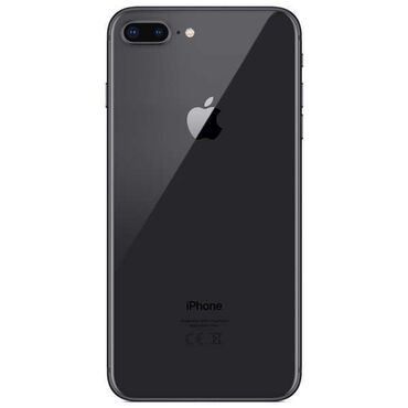 iphone 8 plus бу: IPhone 8 Plus, Б/у, 64 ГБ, Черный, Зарядное устройство, Кабель, 77 %