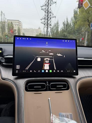 GAC: Версия электро 650 км Белый на песочном Комплектация “Advanced — 9