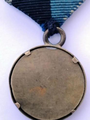 Značke, ordenje i medalje: Antikvitet St Hubert medalja Beč, mesing original traka 1900. Stara — 5