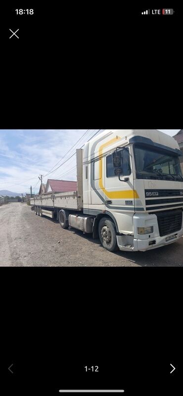 колесо r14: Сүйрөгүч, DAF, 2001 г., Тенттелген