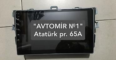 андроид мониторы prado: Toyota Corolla 2007 Android monitor ÜNVAN: Atatürk prospekti 62 — 1